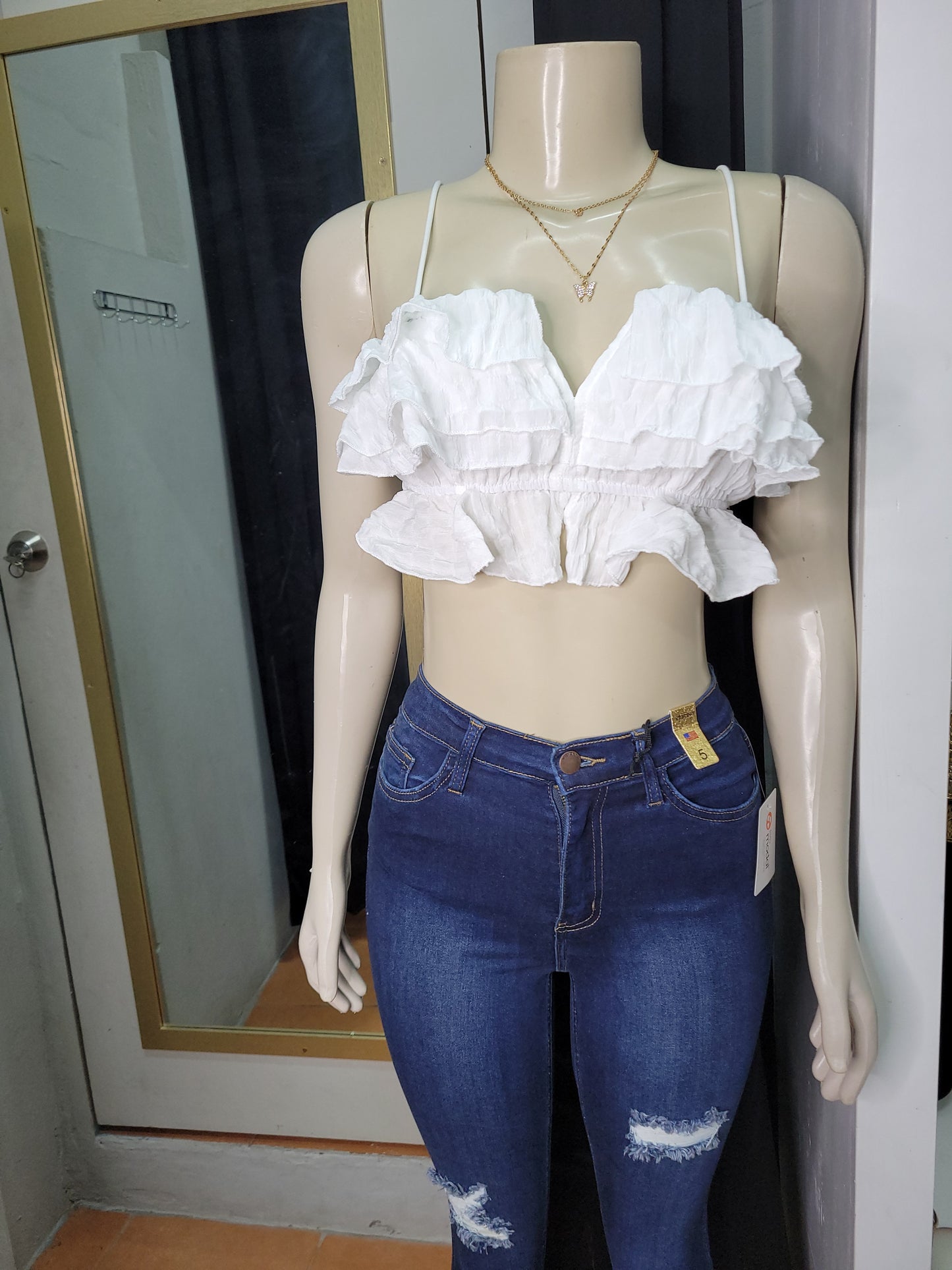 Flirty Crop Top
