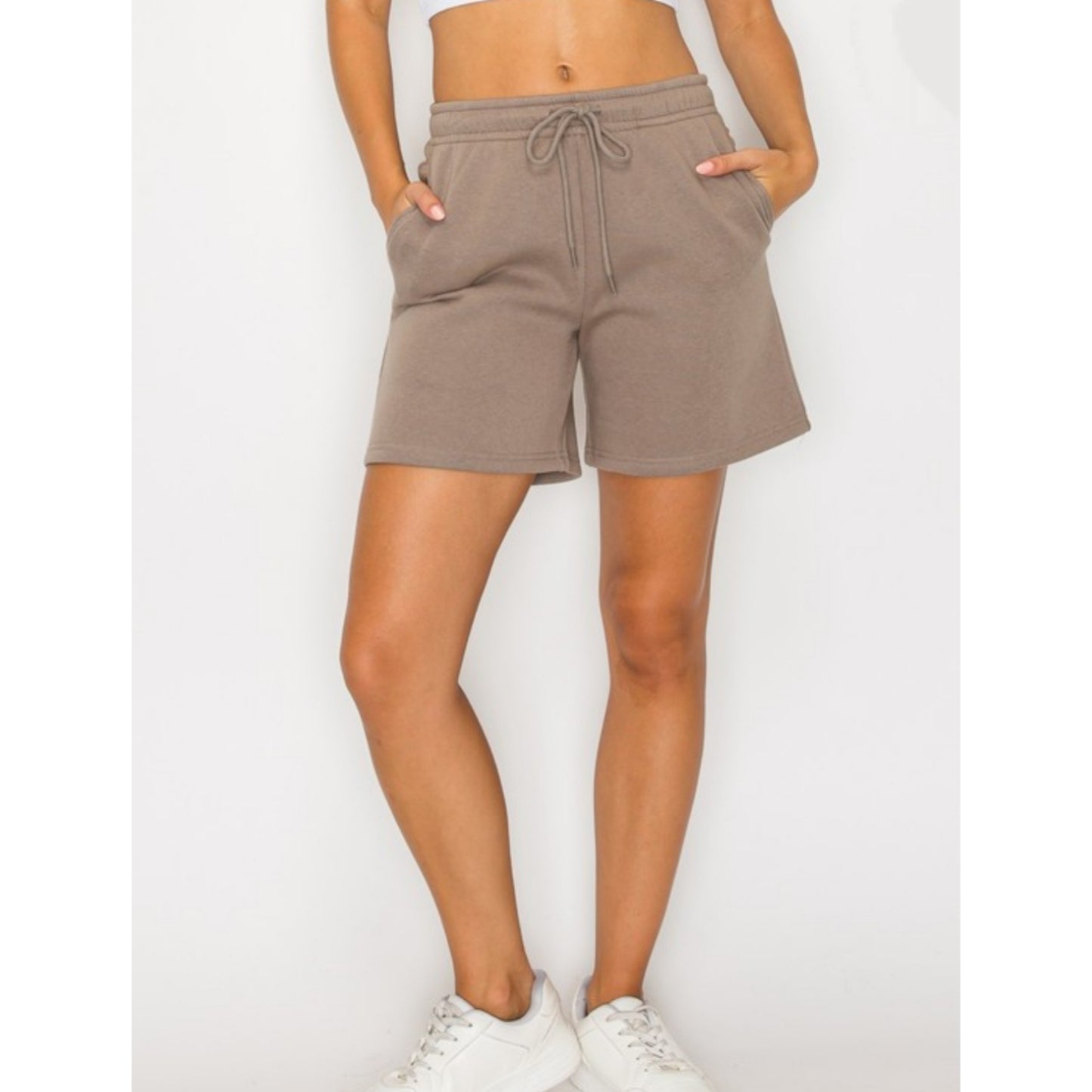 Long Comfy Sweat Shorts
