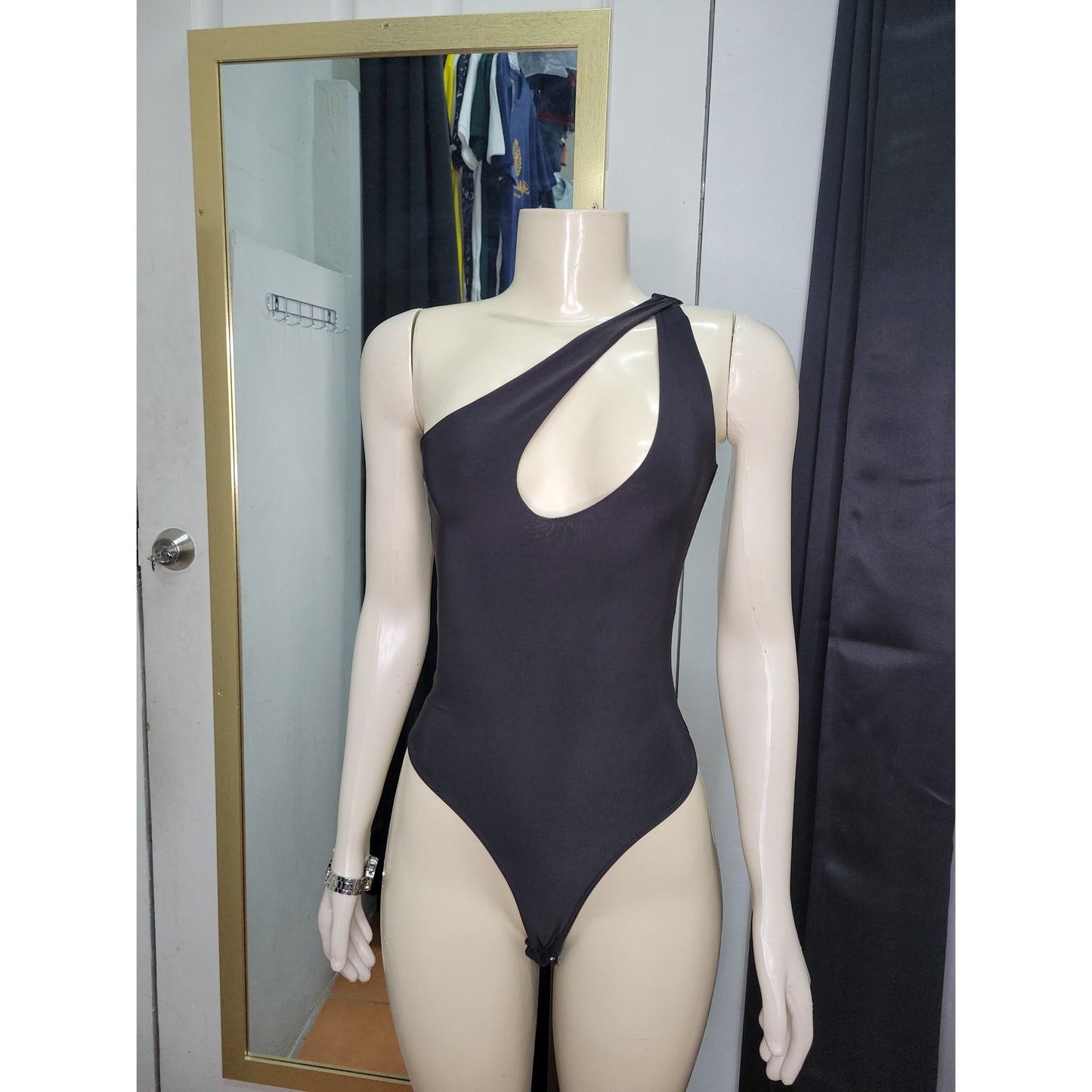 Spandex Peeka Boo Bodysuit