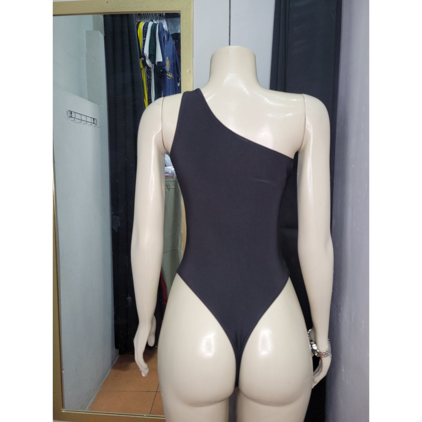 Spandex Peeka Boo Bodysuit