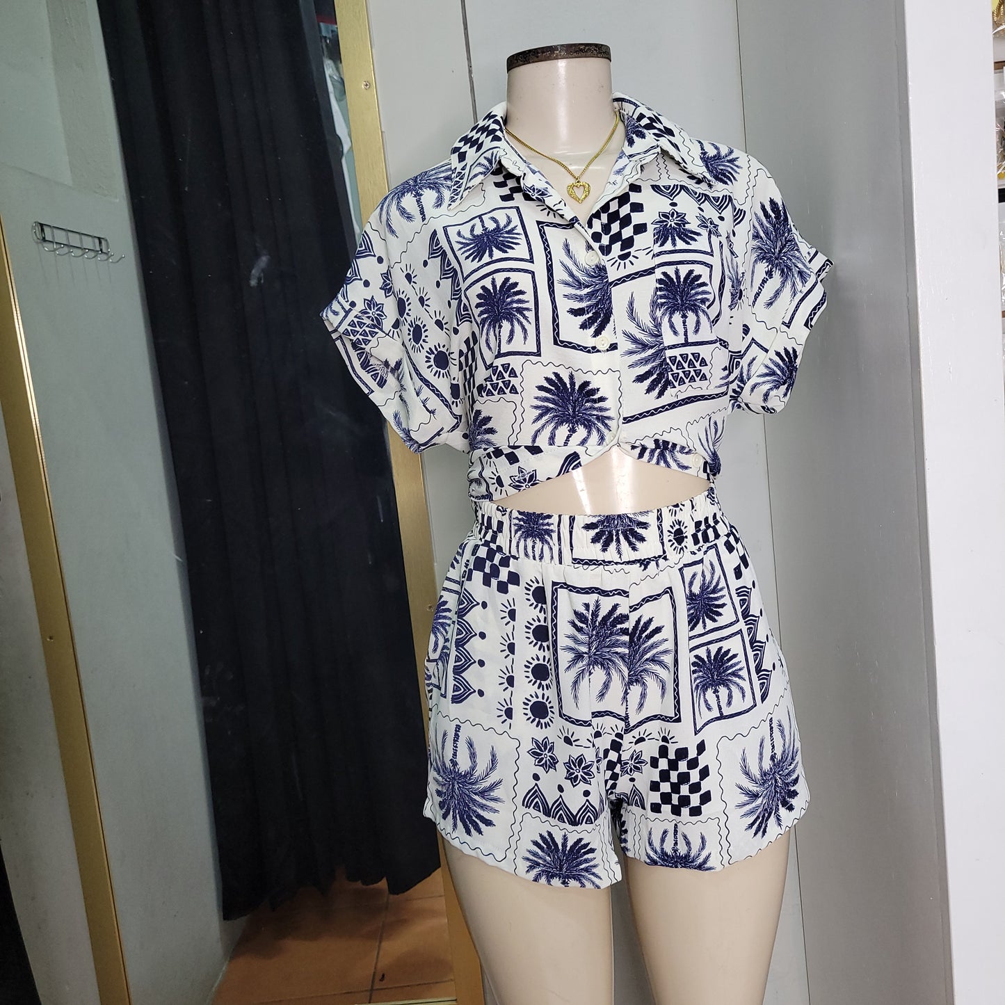 Caribbean Girl Two Piece Set