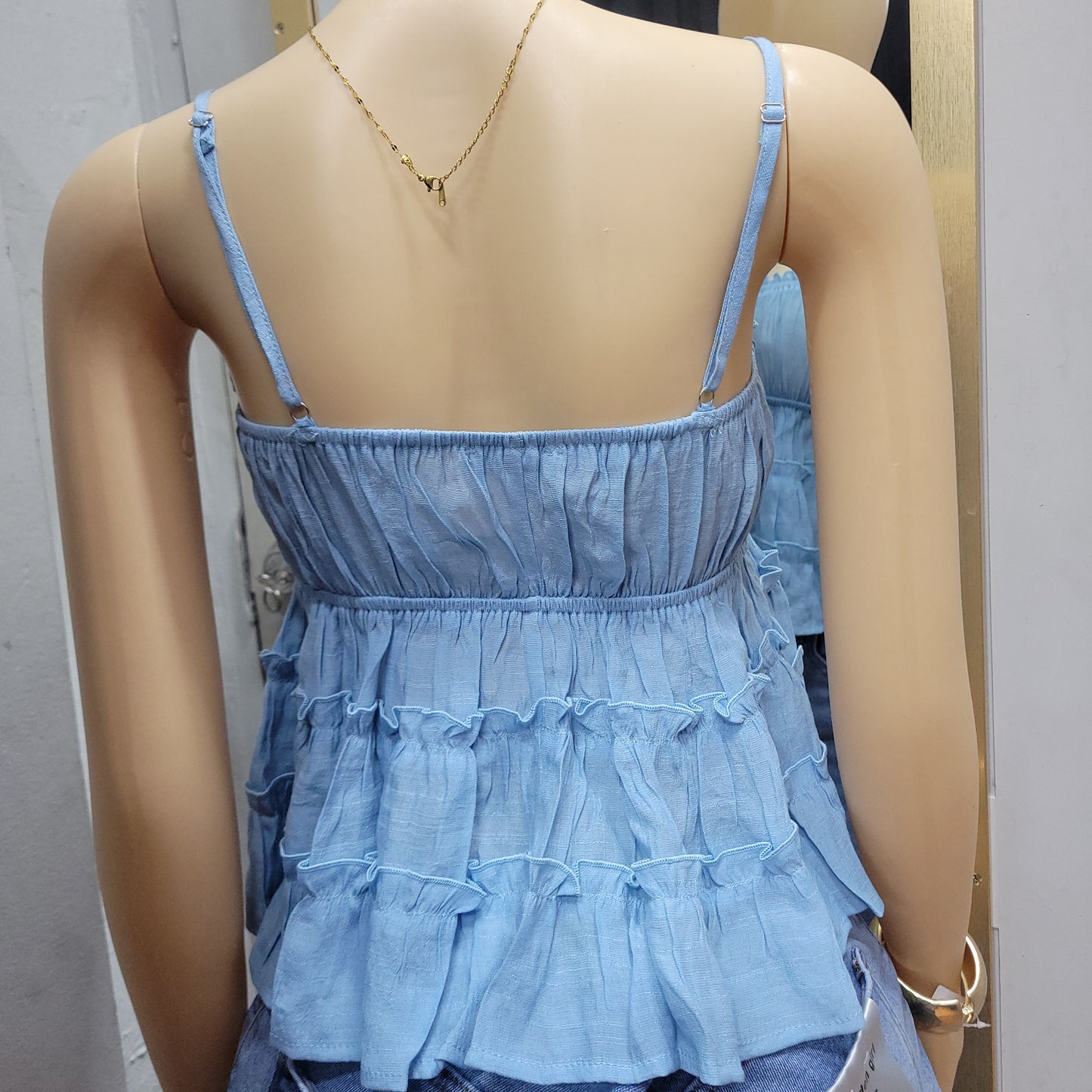 Ruffled Cami Top