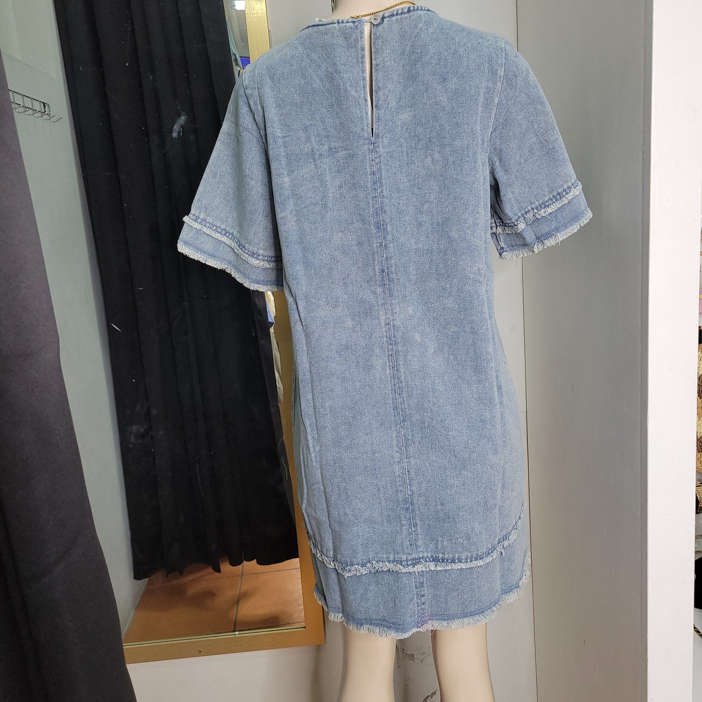 Abby Shift Denim Dress