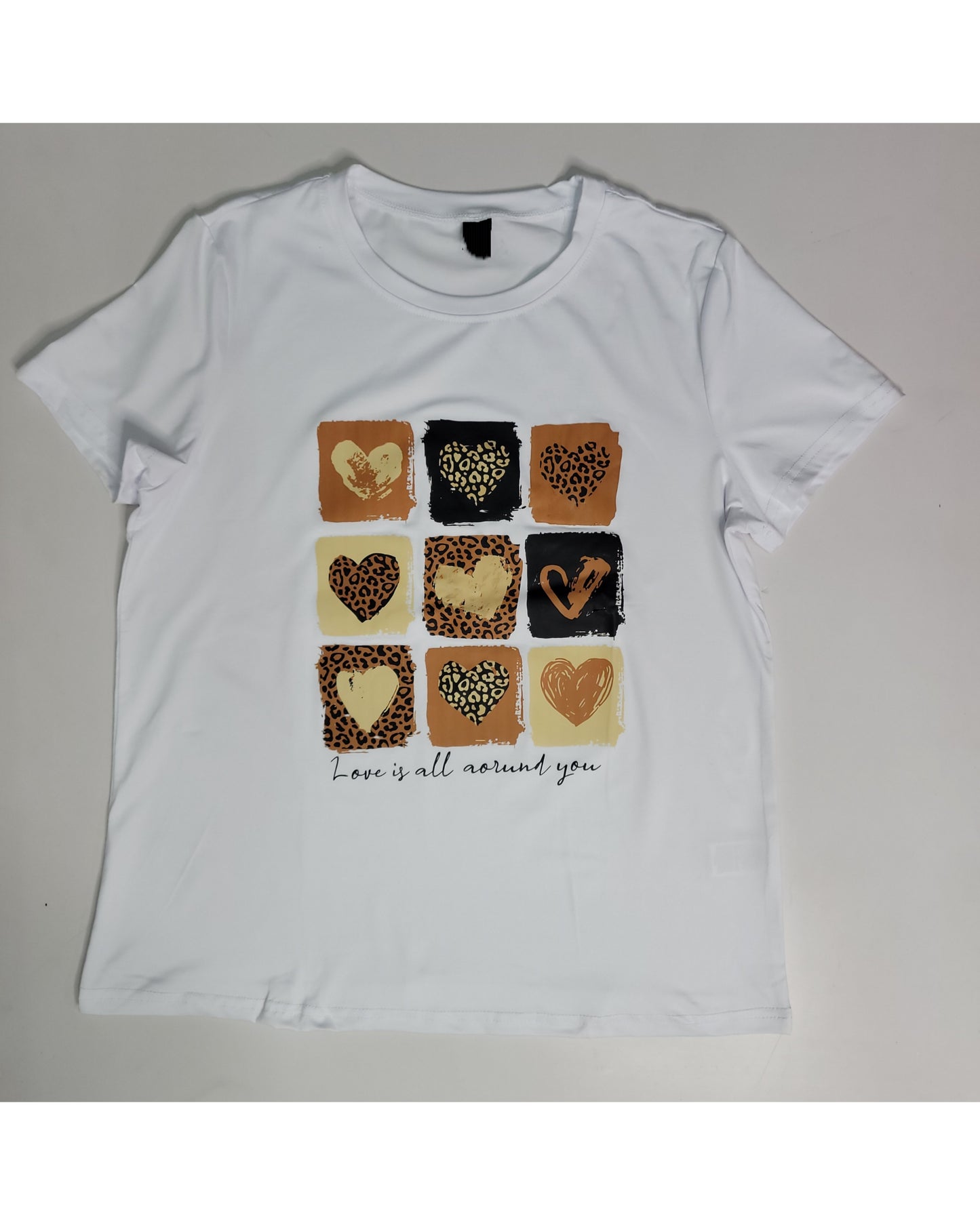 Box Hearts GraphicT