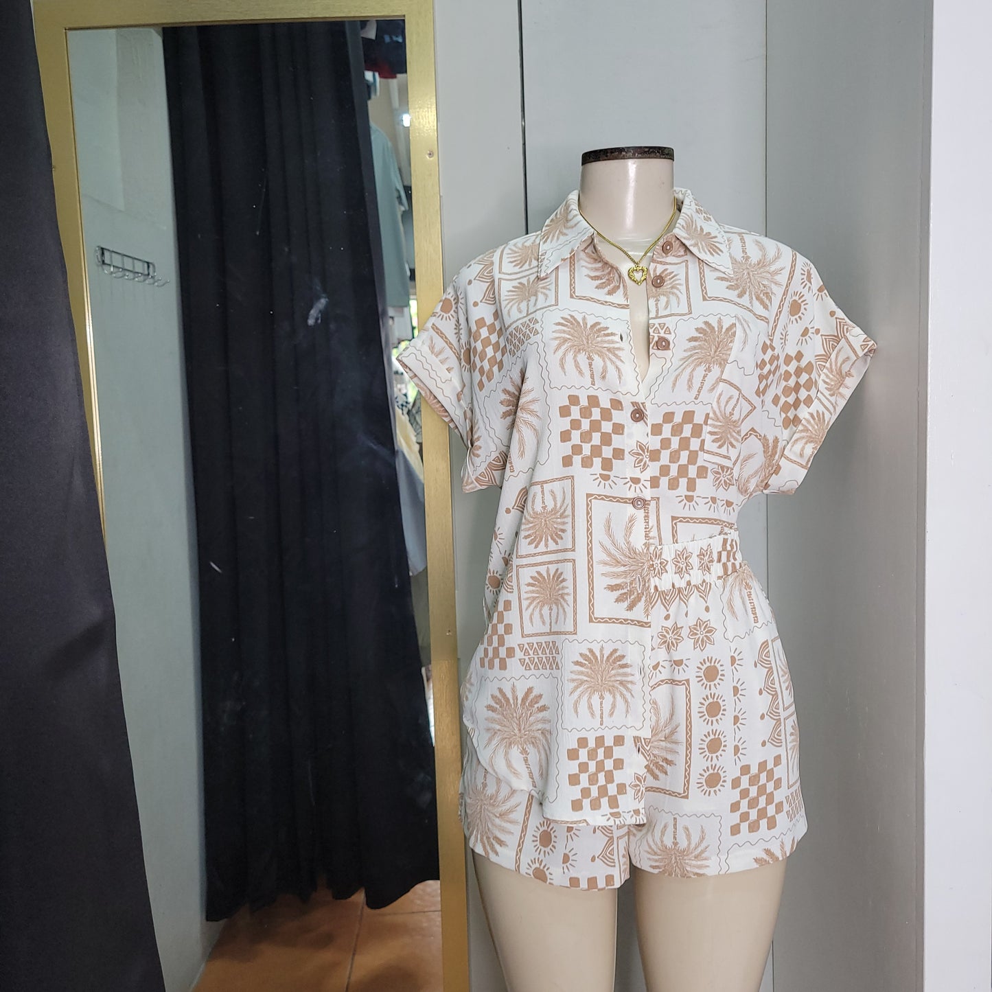 Caribbean Girl Two Piece Set