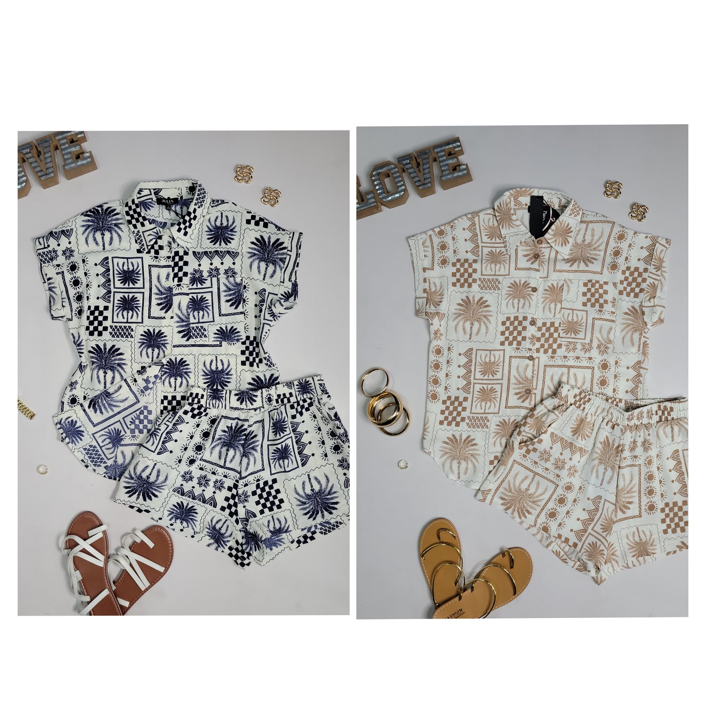 Caribbean Girl Two Piece Set