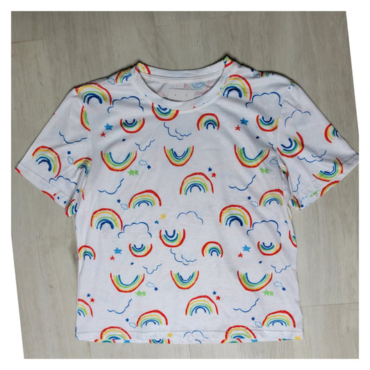 Colourful Rainbow Graphic T
