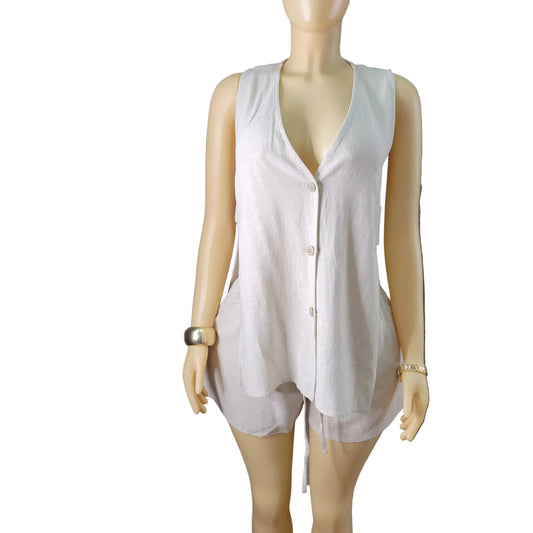 Lulu Linen Shorts Set