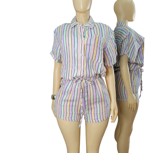 Oversized Summer Shirt Set