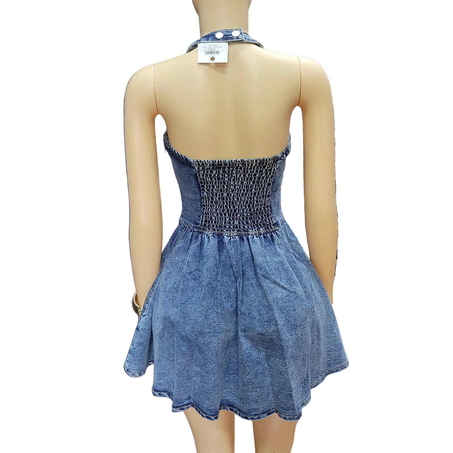 My Little Corset Denim Dress