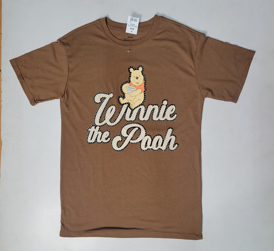 Winnie The Pooh studded Oversized Tee