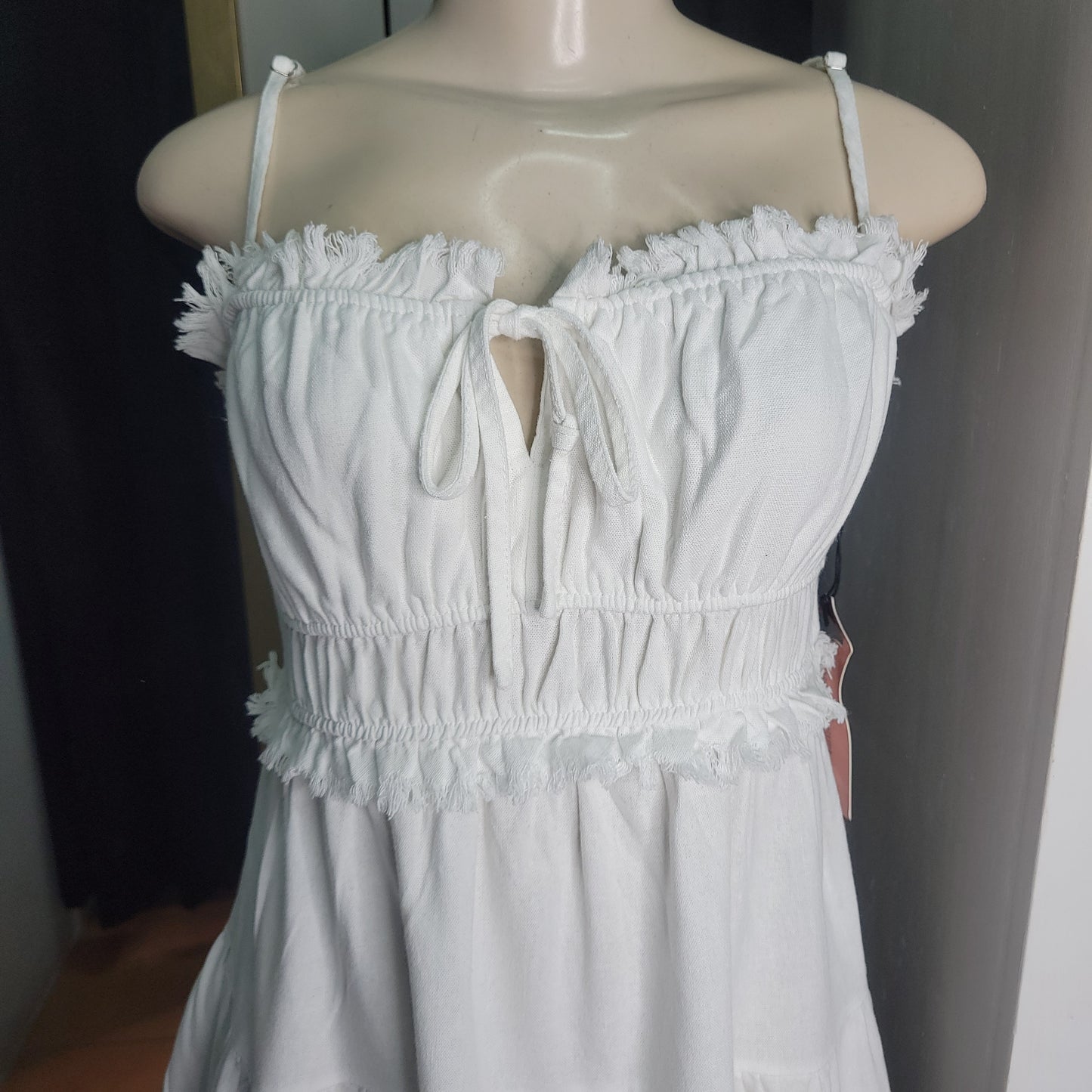 Stacy Mini Linen Dress