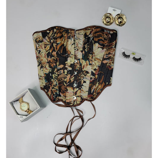 Floral Bustier Top