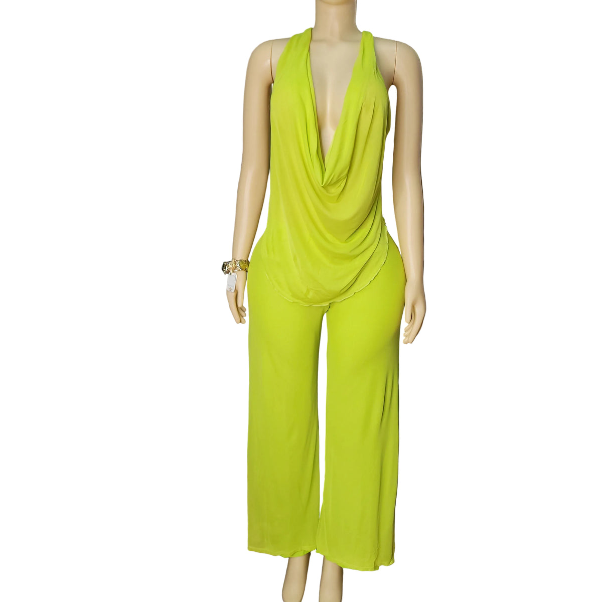 Chic Babe Cowl Pants Set