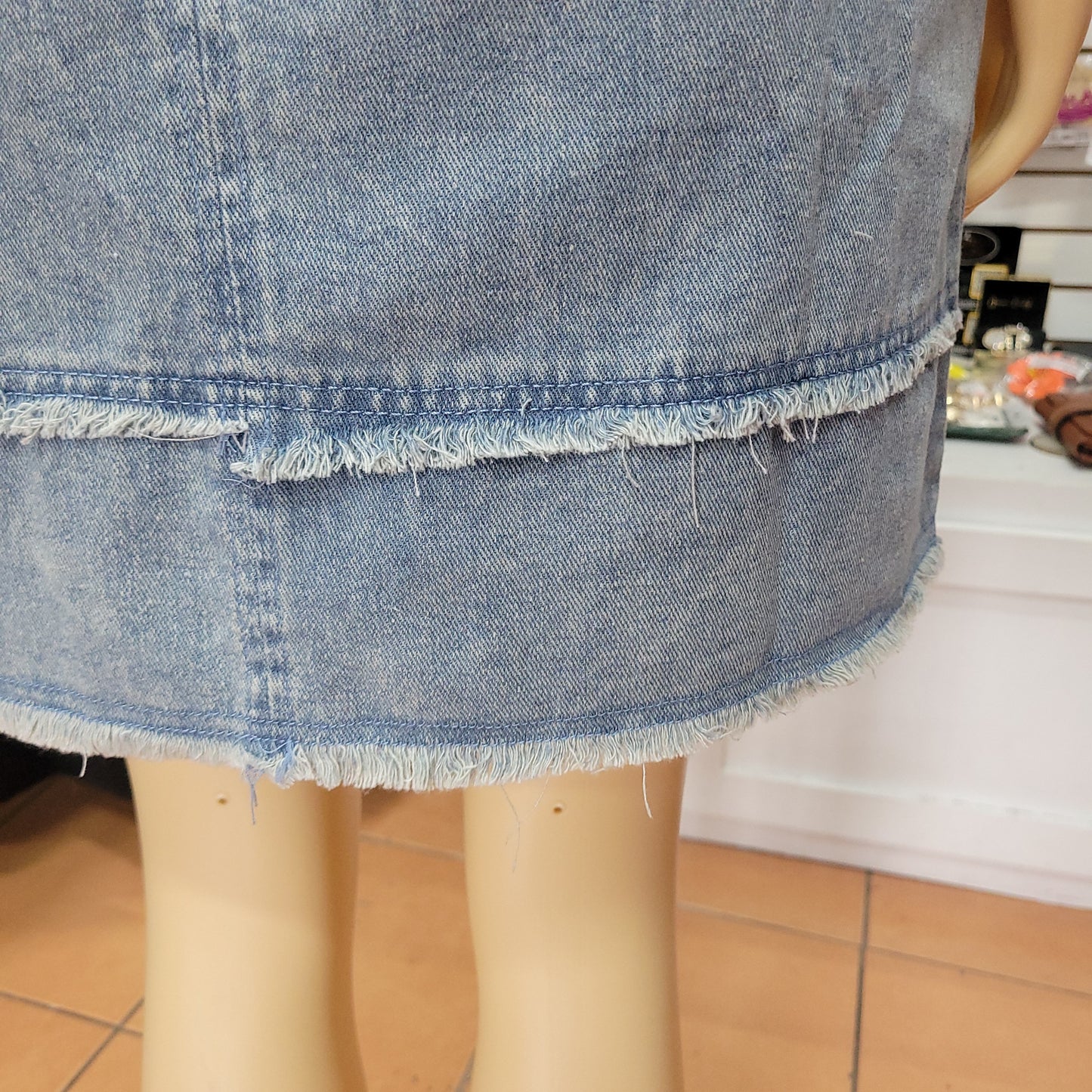 Abby Shift Denim Dress