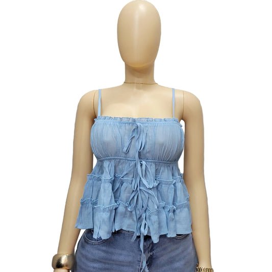 Ruffled Cami Top