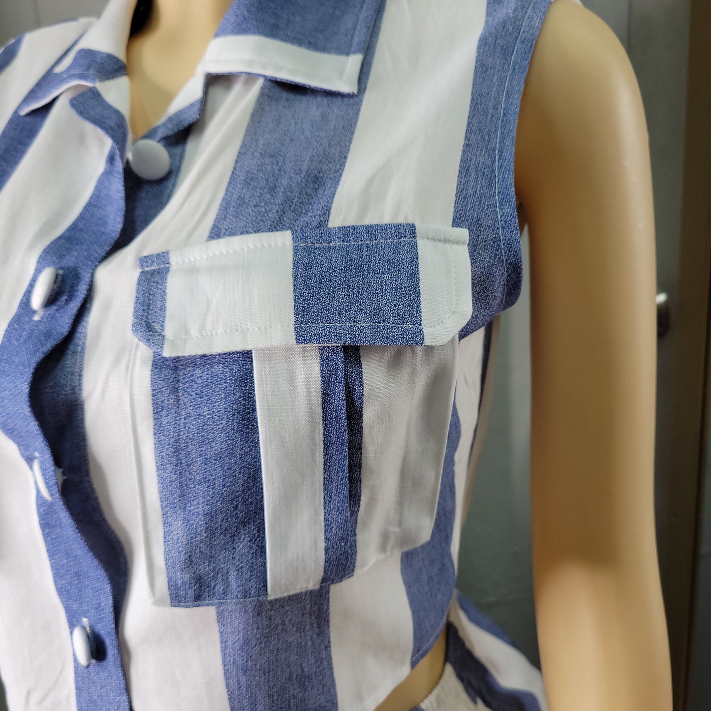 Milan Striped Pants Set