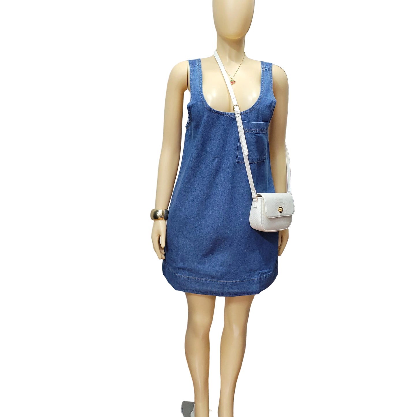Keke Denim Shift Dress