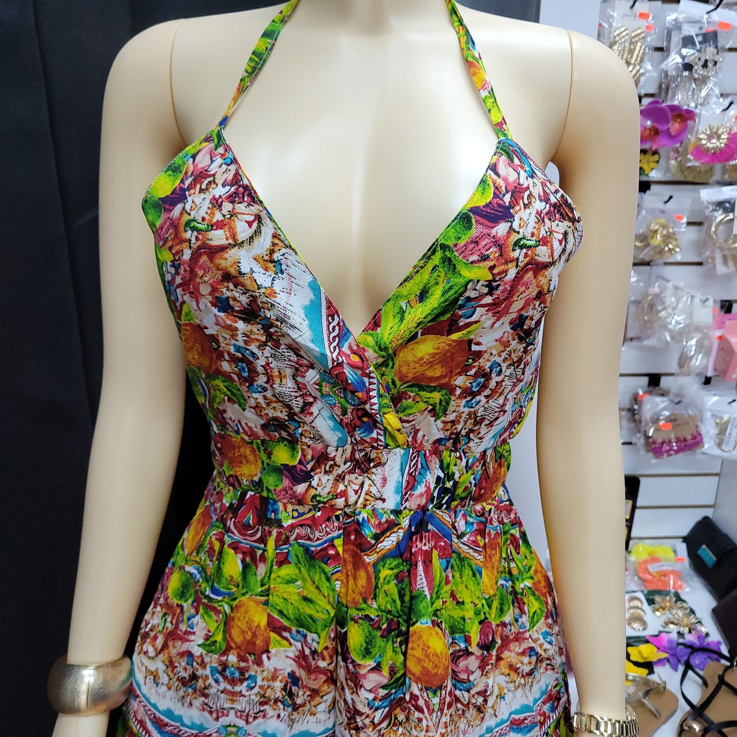 Crissy Maxi Halter Dress