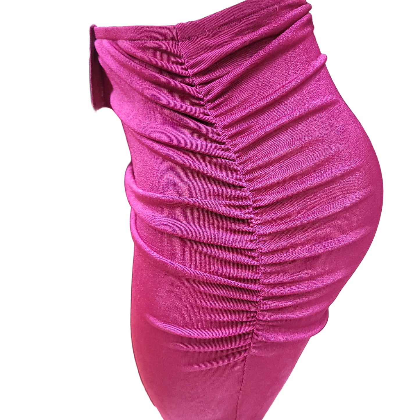 DND Ruched Midi Skirt