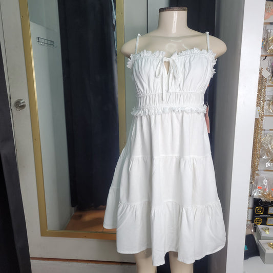 Stacy Mini Linen Dress