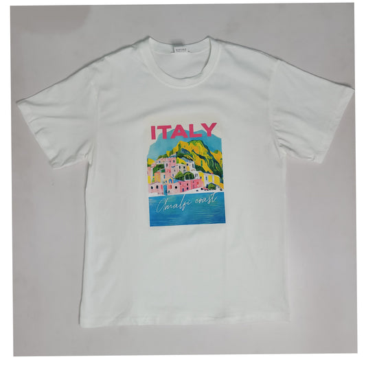 Italy View Oversized GraphicT