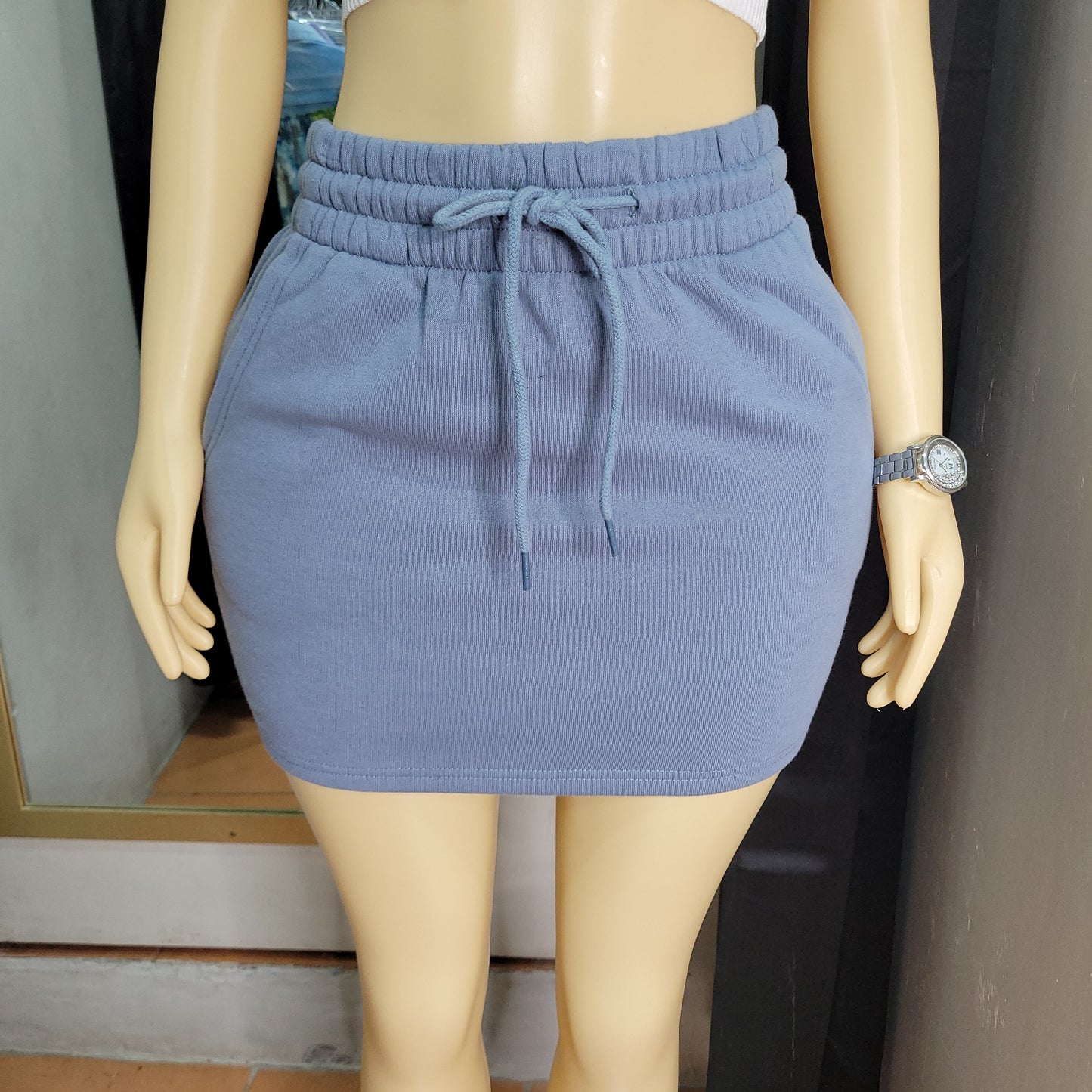 Fleece Pocket Skirt