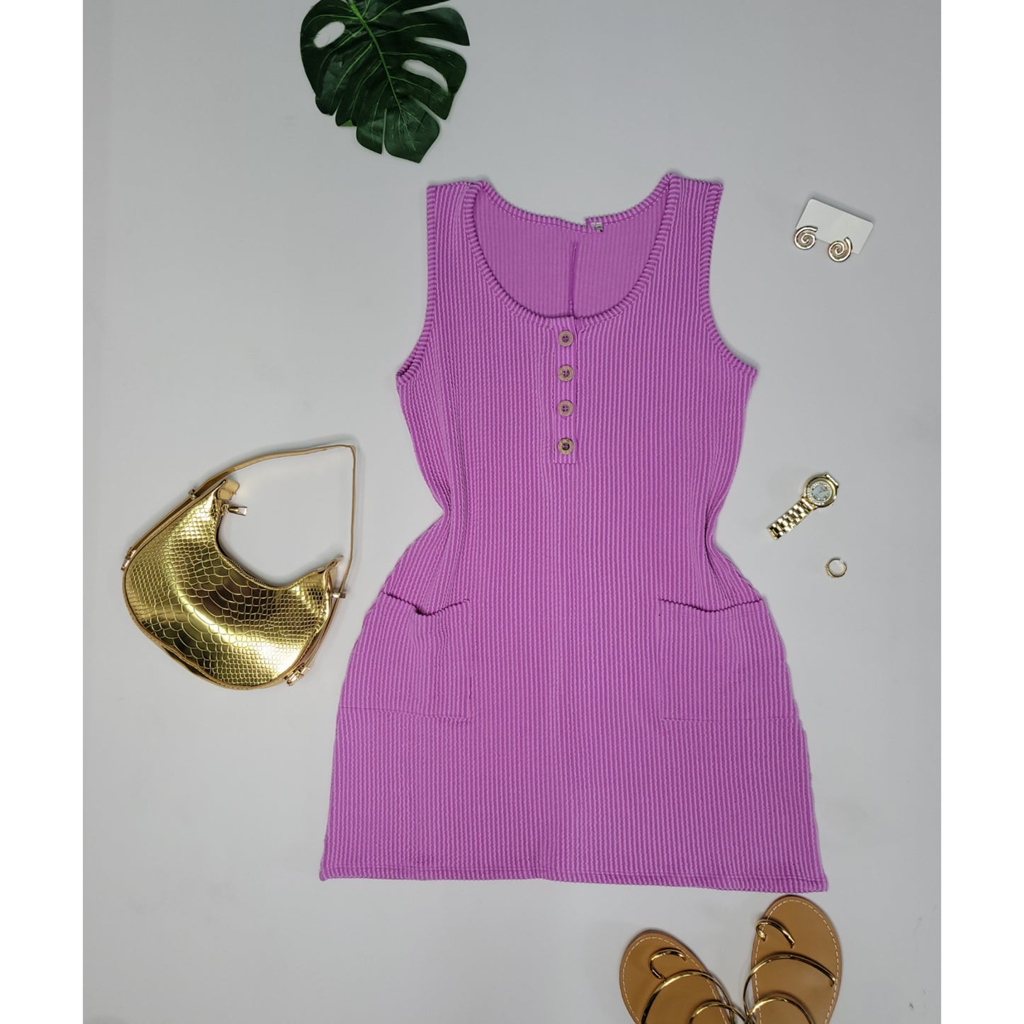 Spring Pocket Dress