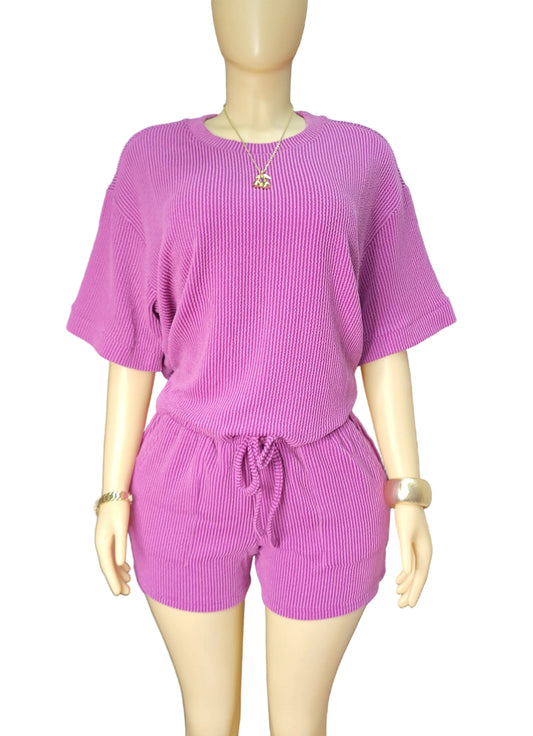 Kelsey Ribbed Comfy Set