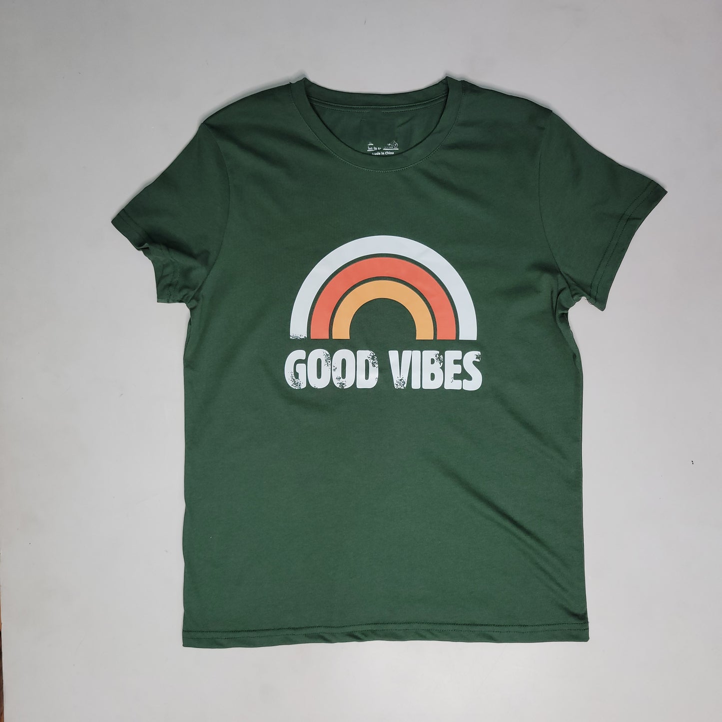 Good Vibes Raninbow GraphicT
