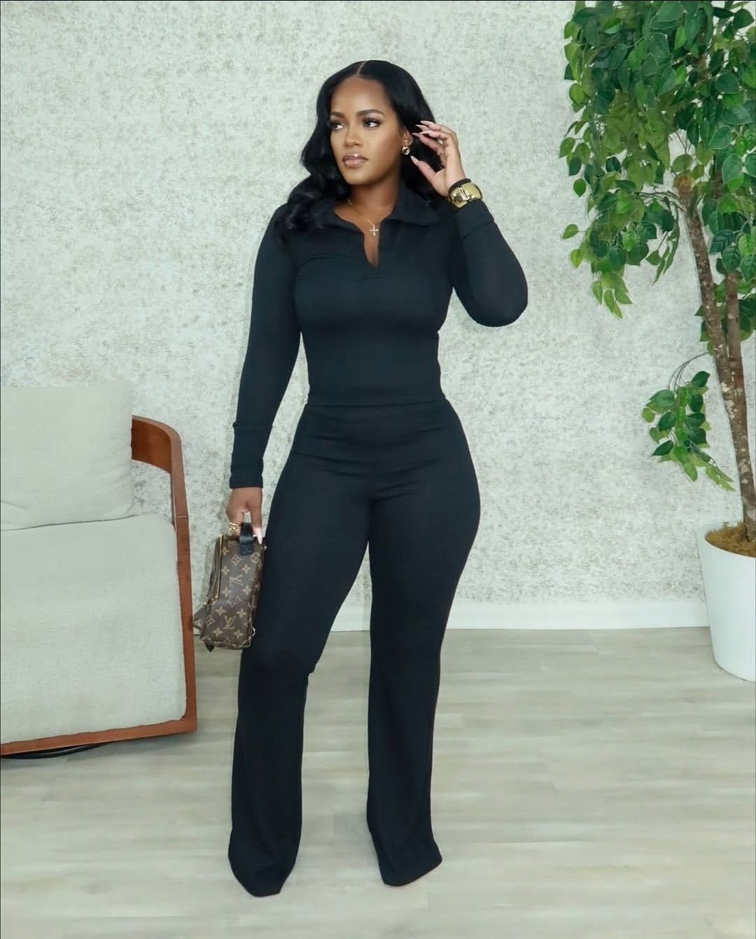 Stasia Ribbed Set