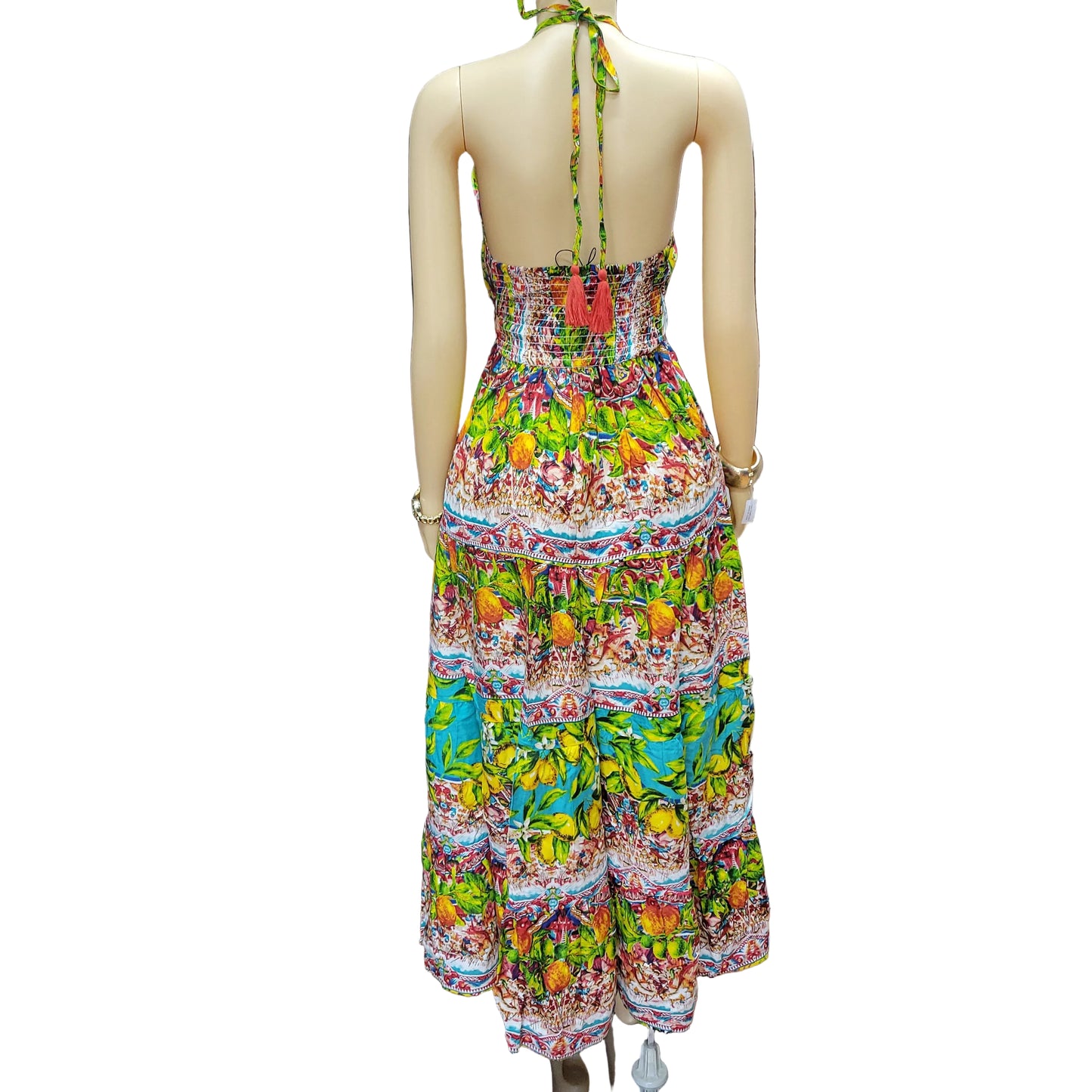 Crissy Maxi Halter Dress