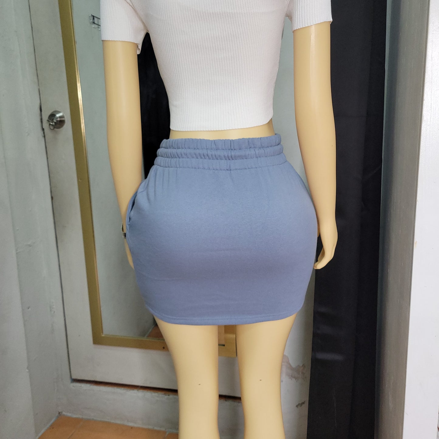 Fleece Pocket Skirt