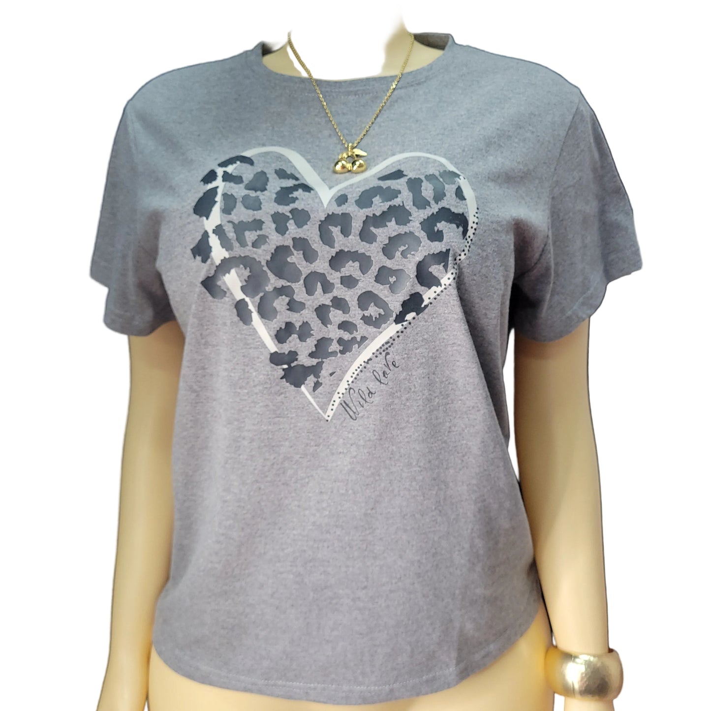 Leopard Heart GraphicT