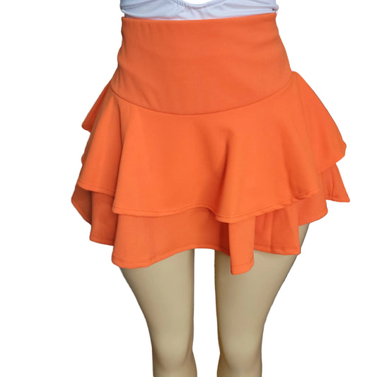 Flirty Ruffle Mini Skort