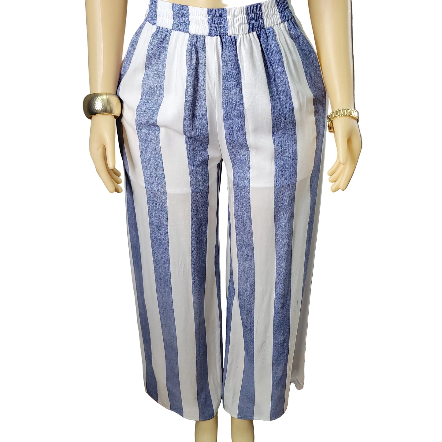 Milan Striped Pants Set