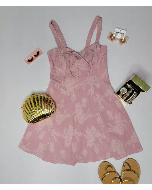 Corset Detailed Babydoll Dress