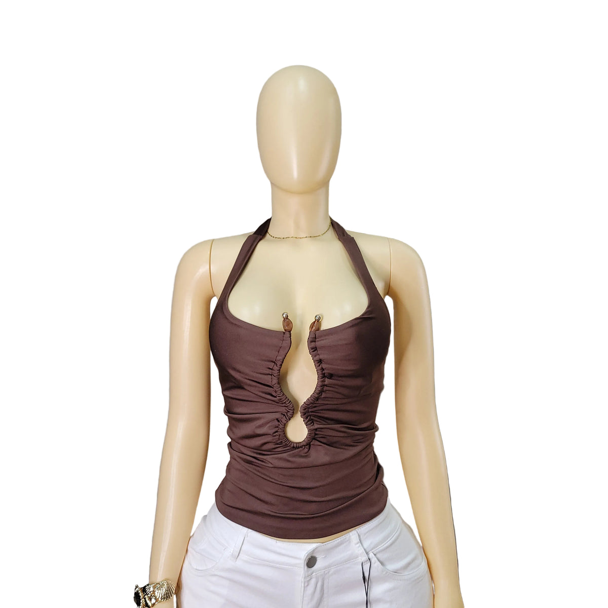 Say Less Wired Halter Top