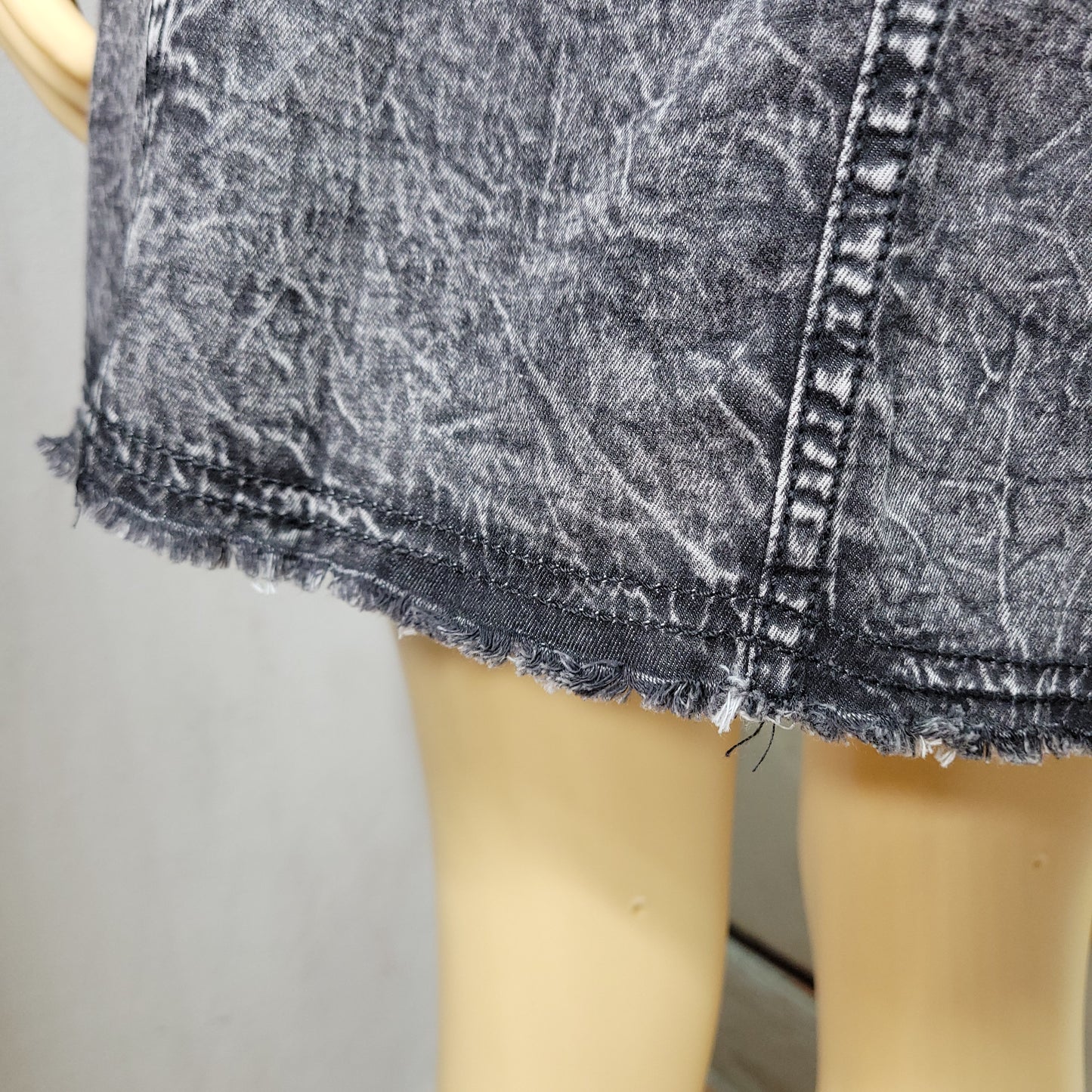 Denim Washed Mini Dress