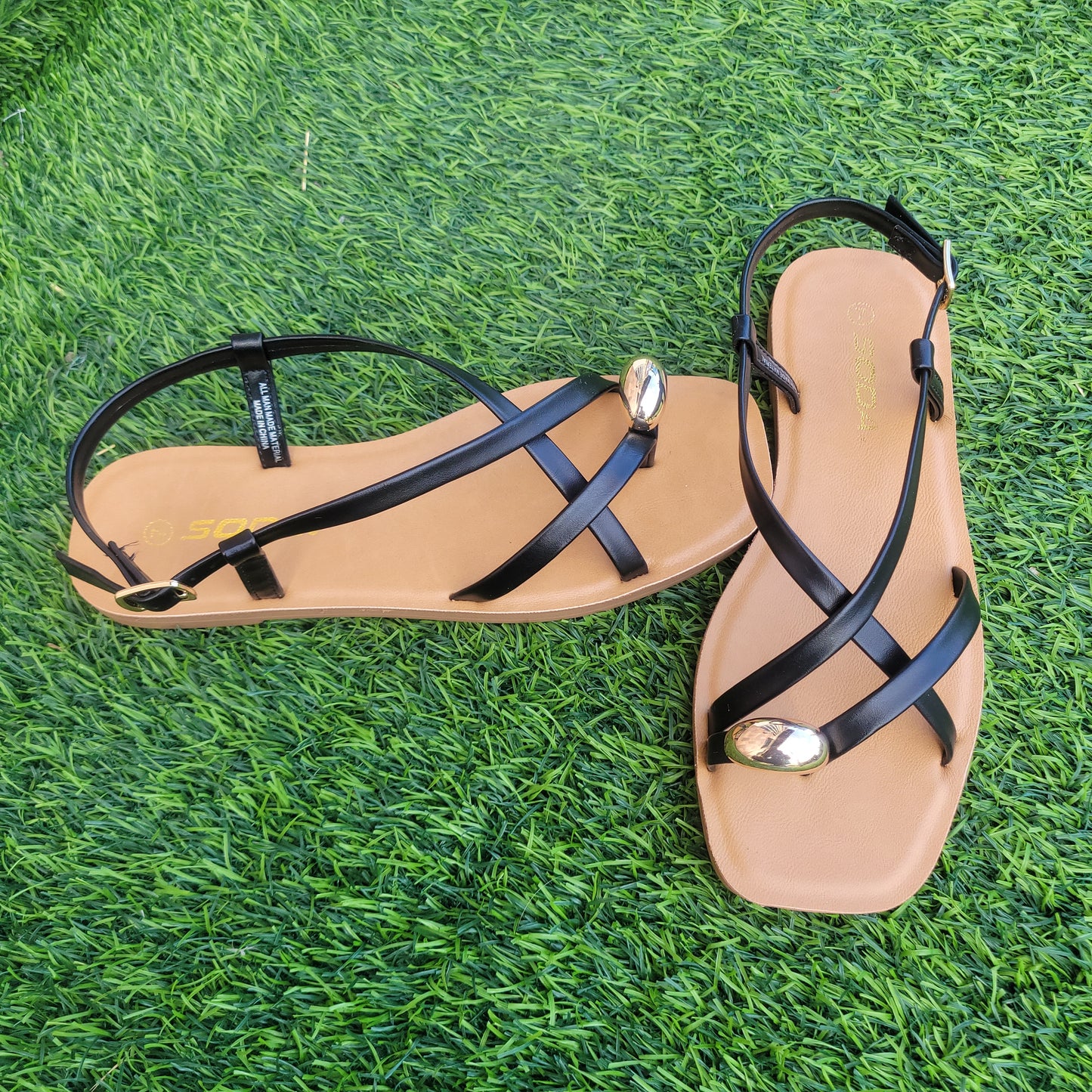 Criss-cross Sandals
